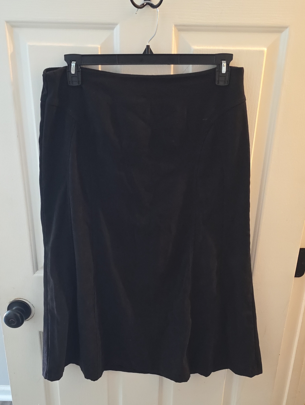 Requirements Black A-Line Women's Skirt